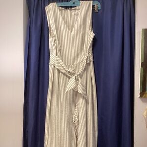 Black and white stripe jumper